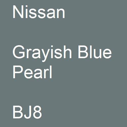 Nissan, Grayish Blue Pearl, BJ8.